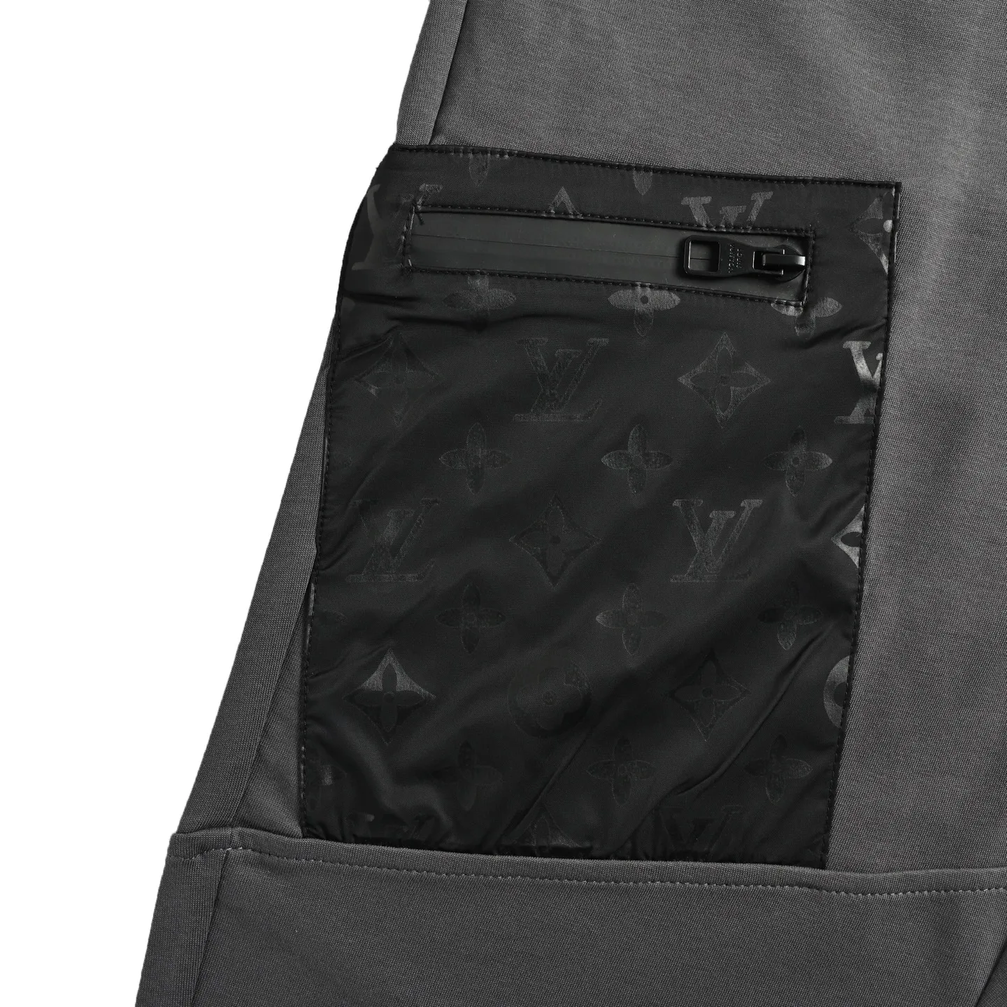 Louis Vuitton/Louis Vuitton zipper pocket printed leggings trousers